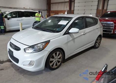 2012 Hyundai Accent Se from USA, damaged, VIN KMHCU5AE5CU009858